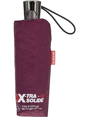 Paraguas xtra solide antideslizante, 23 cm, repelente al agua, apertura/cierre mujer isotoner
