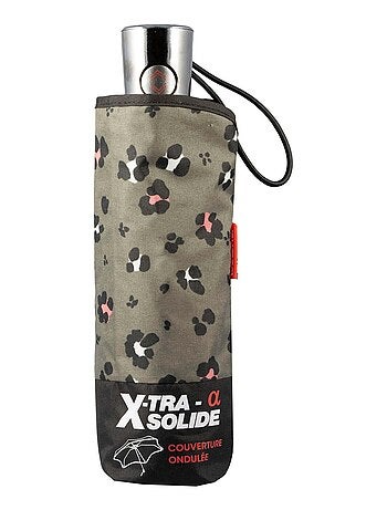 Paraguas xtra solide antideslizante, 23 cm, repelente al agua, apertura/cierre mujer isotoner
