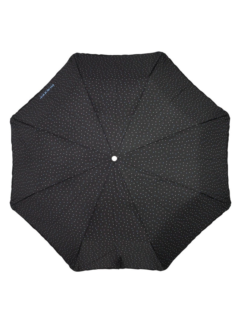 Paraguas  xtra solide antideslizante, 28 cm, repelente al agua, apertura/cierre mujer isotoner Negro Rosa Azul - Kiabi