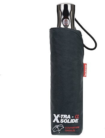 Paraguas xtra solide antideslizante, 28 cm, repelente al agua, apertura/cierre mujer isotoner