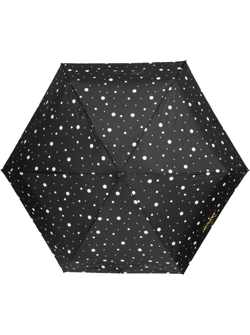 Paraguas  xtra solide: antideslizante, compacto y ligero, 17,5 cm, repelente al mujer isotoner Negro Amarillo - Kiabi