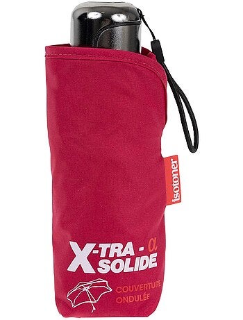 Paraguas xtra: resistente al vuelco, compacto y ligero, 17,5 cm, repelente al mujer isotoner