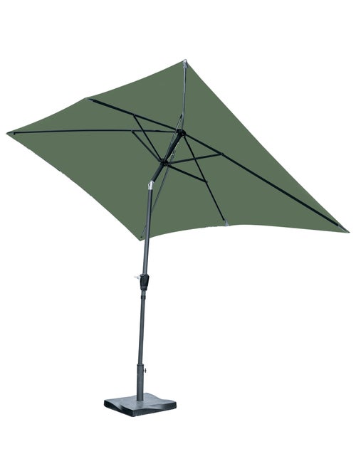 Parasol centrado y reclinable 2 x 3 m - Kiabi