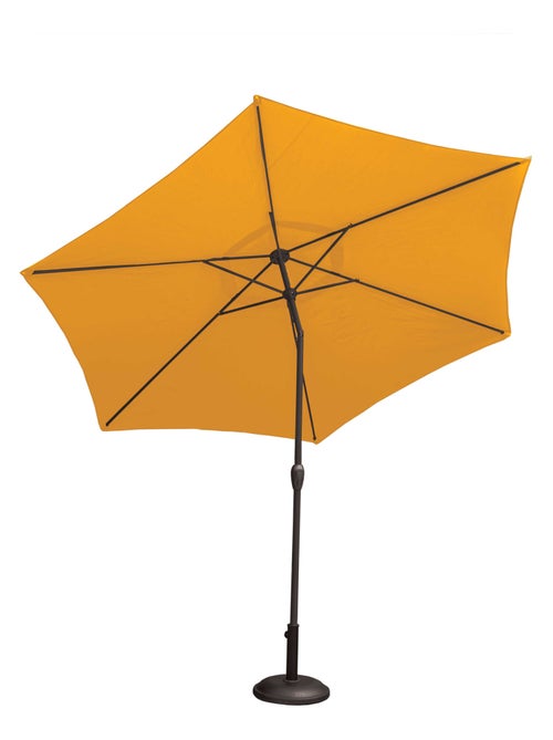 Parasol centrado y reclinable Ø 3 m en aluminio - Kiabi