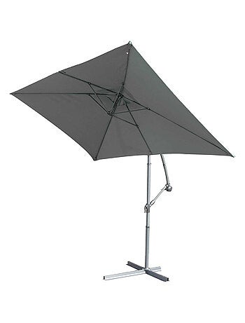 Parasol estructura de metal con pie desviado 3 x 2 m