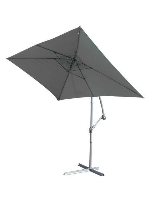 Parasol estructura de metal con pie desviado 3 x 2 m - Kiabi