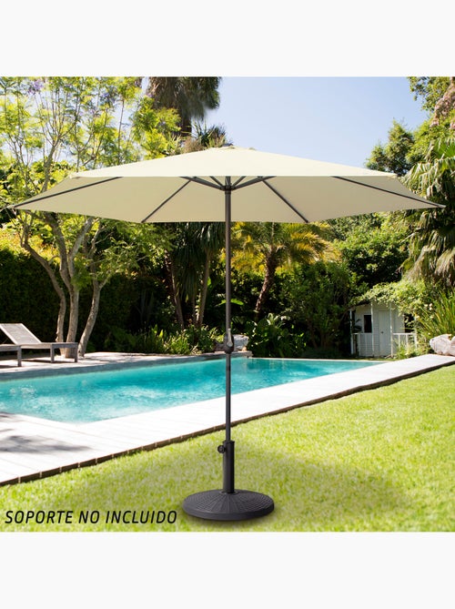 Parasol hexagonal 300 cm mástil aluminio Aktive Garden - Kiabi