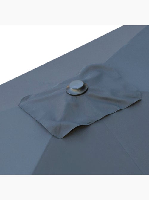 Parasol rectangular 200x300cm antracita mástil aluminio Aktive Garden - Kiabi