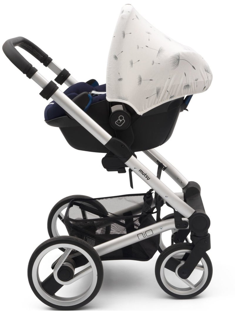 Parasol universal para cochecito y silla de auto | Dooky Blanco - Kiabi