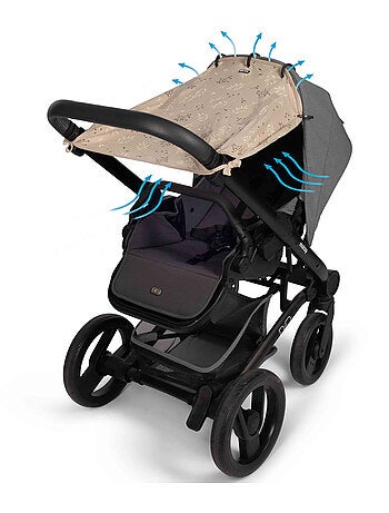 Parasol universal para cochecito y silla de coche | Dooky