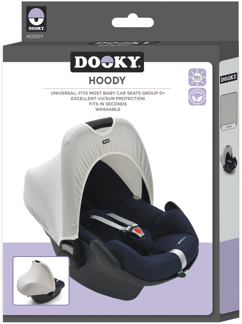 Parasol universal para cochecito y silla de coche | Dooky Blanco - Kiabi
