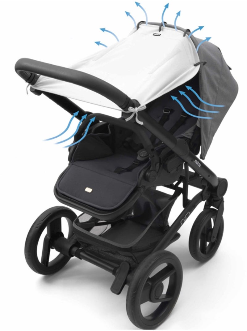 Parasol universal para cochecito y silla de coche | Dooky Crudo - Kiabi