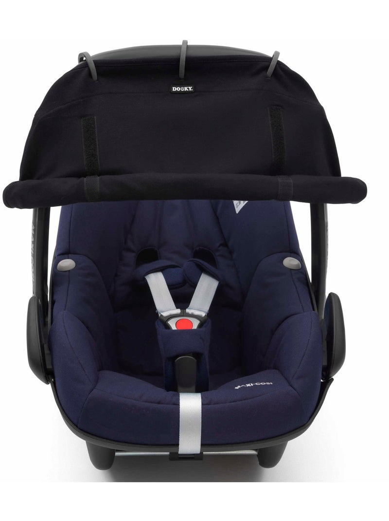 Parasol universal para cochecito y silla de coche | Dooky Negro - Kiabi