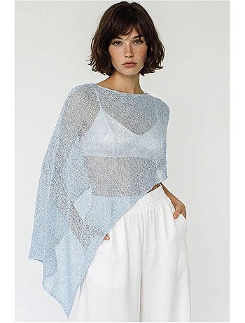 Pareo de playa de punto con cut-out para mujer lucci