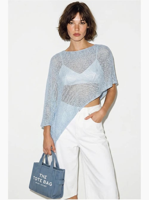 Pareo de playa de punto con cut-out para mujer lucci - Kiabi