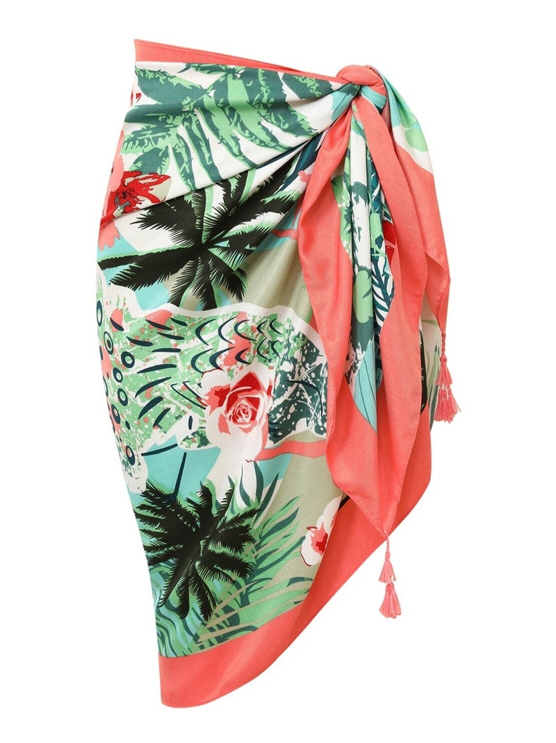 Pareo de playa IVANA Rosa - Kiabi