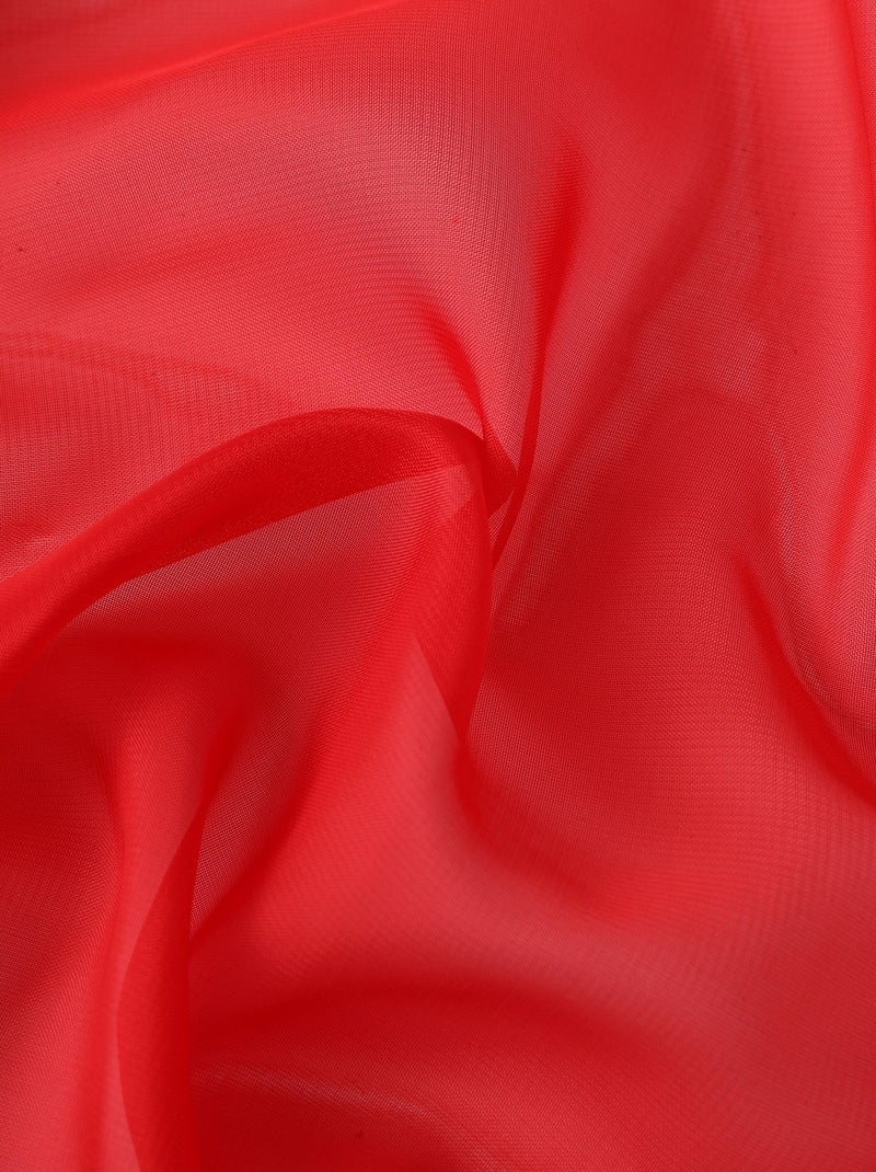 Pareo de playa liso Rojo - Kiabi