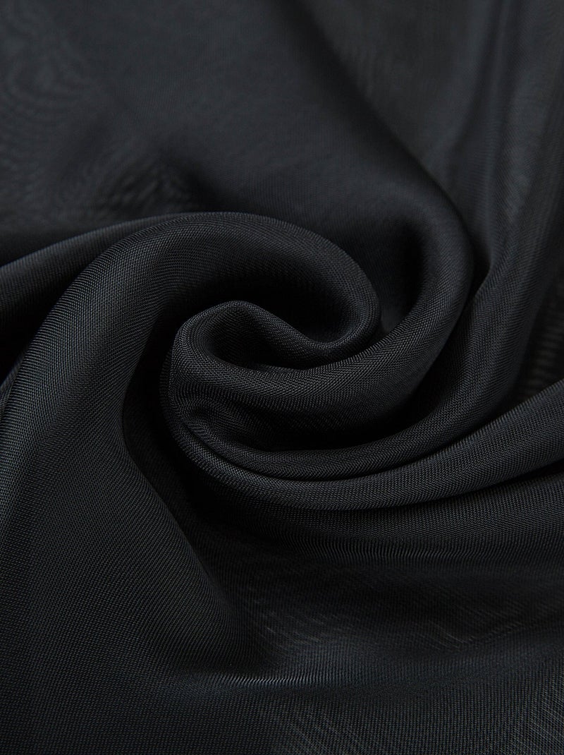 Pareo de Seda Black Marina Negro - Kiabi