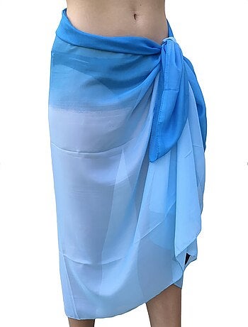 Pareo de Seda Blue Marina