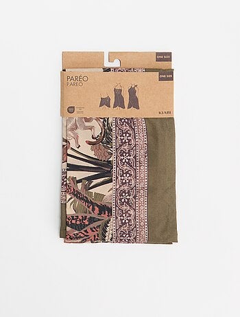 Pareo estampado