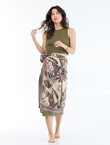 Pareo estampado