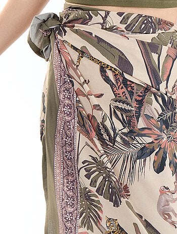 Pareo estampado