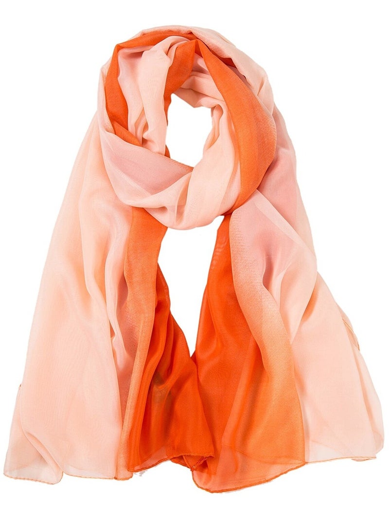 Pareos de Seda Naranja Marina Naranja - Kiabi