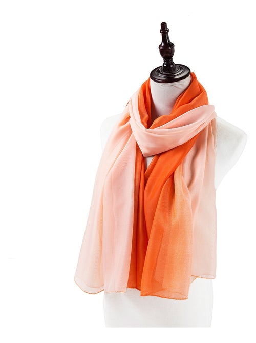 Pareos de Seda Naranja Marina - Kiabi Pareos de Seda Naranja Marina - Kiabi