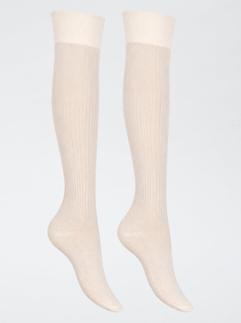 Pares de calcetines Beige - Kiabi