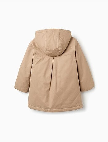Parka 3-en-1 acolchada y con capucha