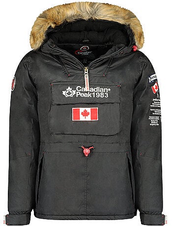 Parka acolchada con capucha bonopeak – canadian peak