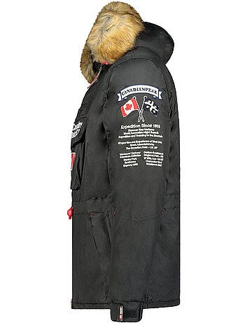 Parka acolchada con capucha bonopeak – canadian peak