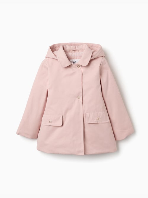 Parka acolchada con capucha desmontable y bolsillos - Kiabi Parka acolchada con capucha desmontable y bolsillos - Kiabi