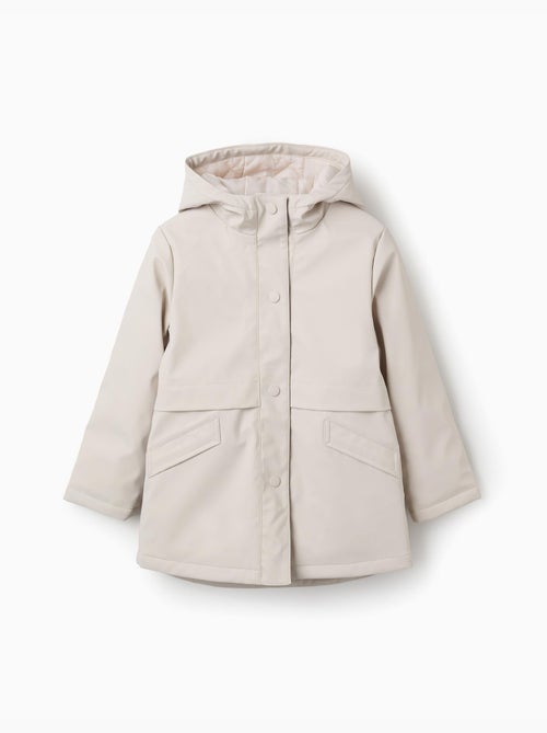Parka acolchada con capucha y forro - Kiabi