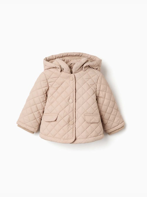 Parka acolchada con capucha y forro polar - Kiabi Parka acolchada con capucha y forro polar - Kiabi