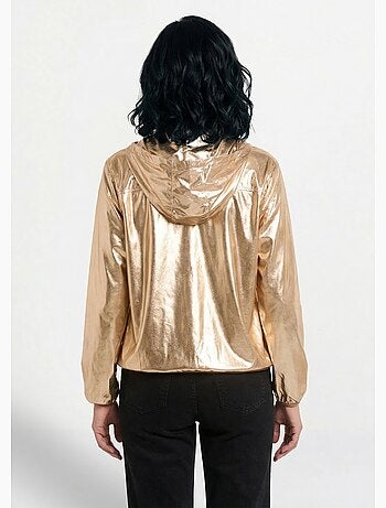 Parka brillante con capucha moderna - AFIBEL