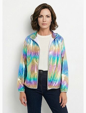 Parka brillante con capucha moderna - AFIBEL
