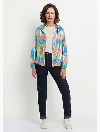 Parka brillante con capucha moderna - AFIBEL