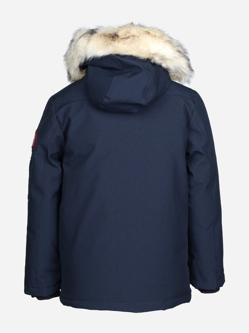 Parka con capucha - Paragoose Azul oscuro - Kiabi