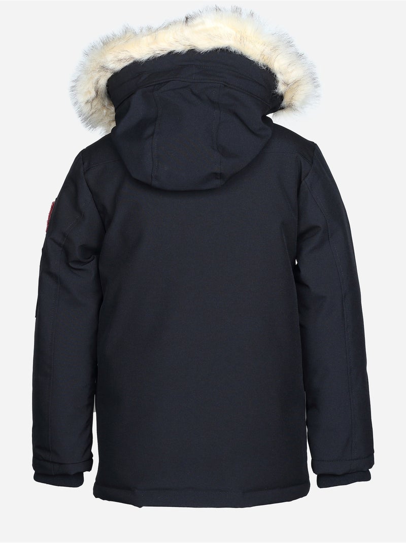 Parka con capucha - Paragoose Negro - Kiabi