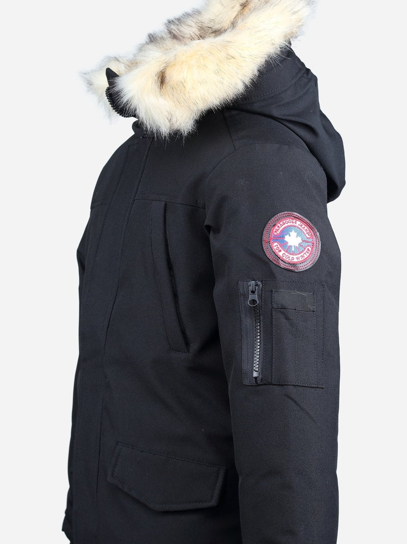 Parka con capucha - Paragoose Negro - Kiabi