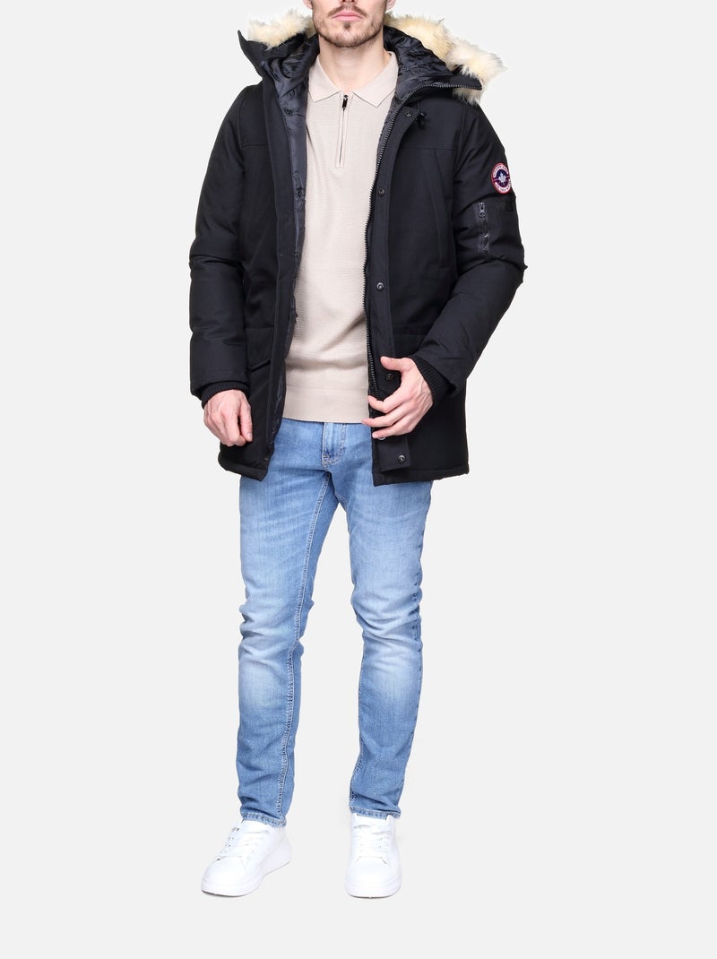 Parka con capucha - paragoose Negro - Kiabi