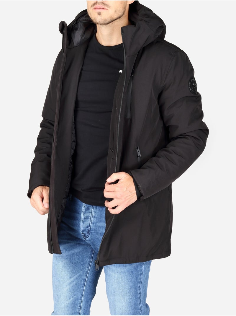 Parka con capucha - paragoose Negro - Kiabi