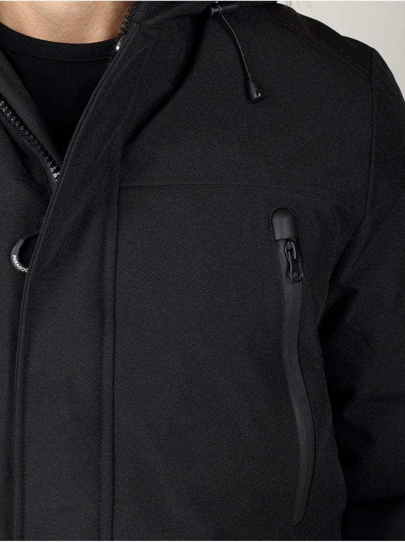 Parka con capucha - paragoose Negro - Kiabi