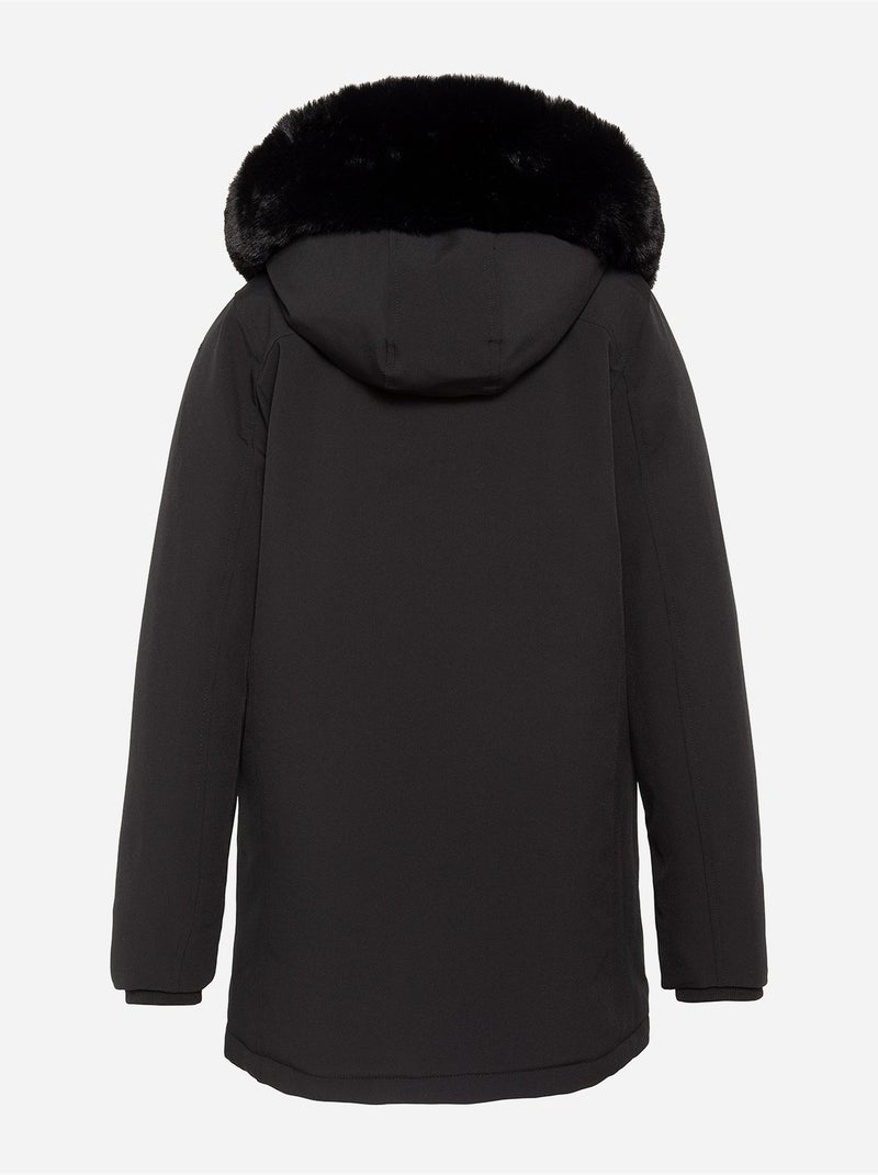 Parka con capucha - schott Negro - Kiabi