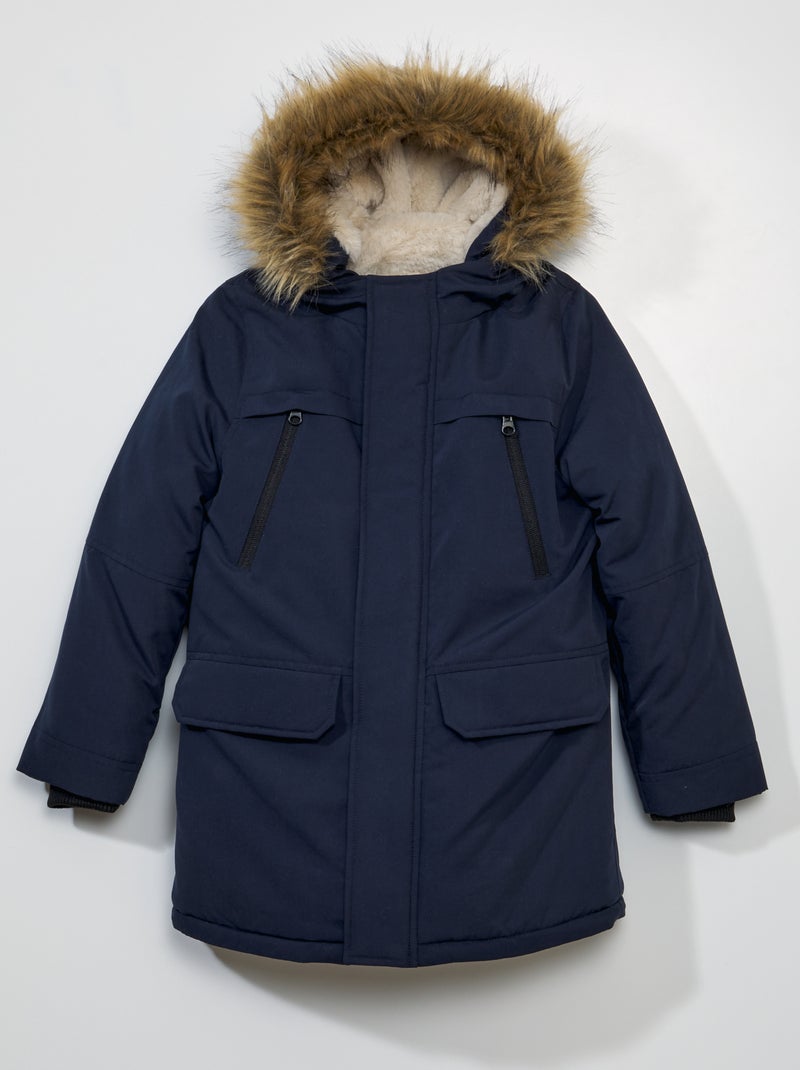 Parka con capucha - Siempre más calidez Verde - Kiabi