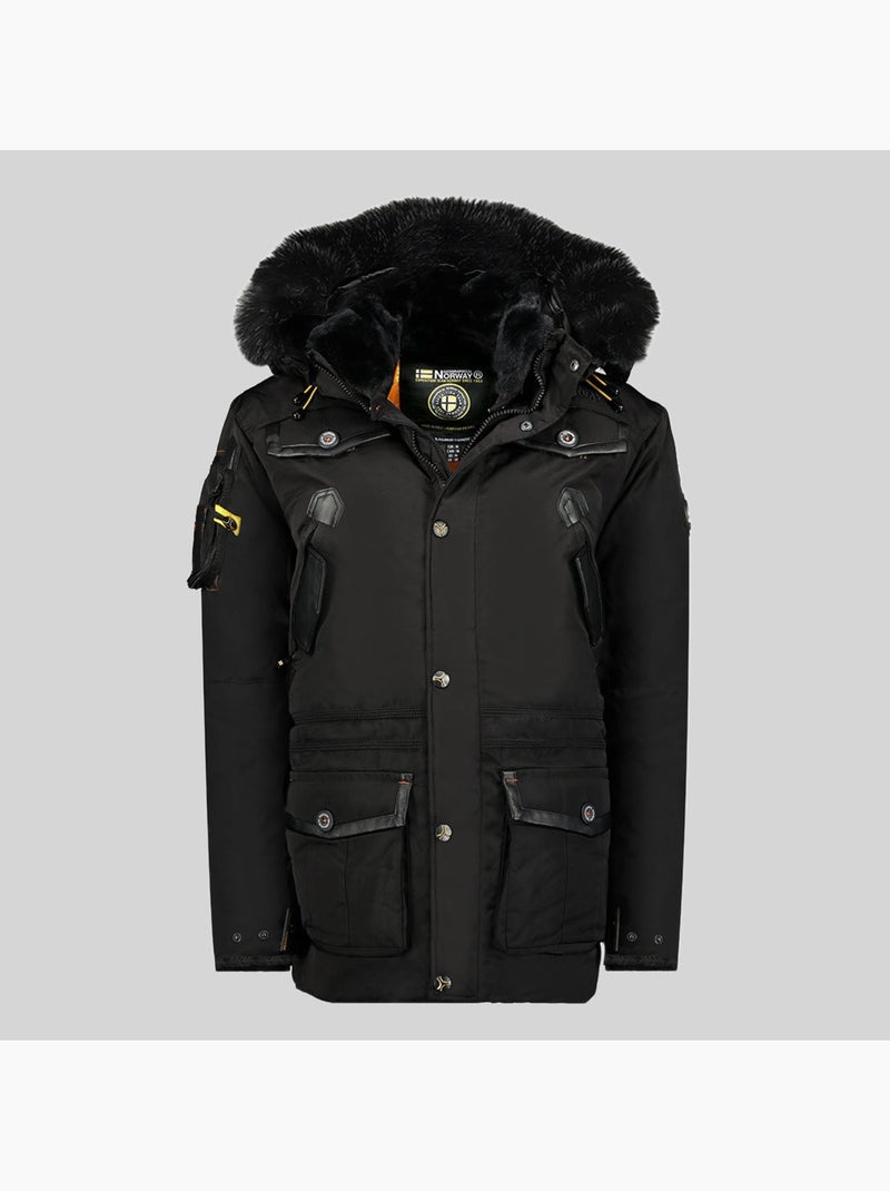 Parka con capucha acrobate – geographical norway Negro - Kiabi