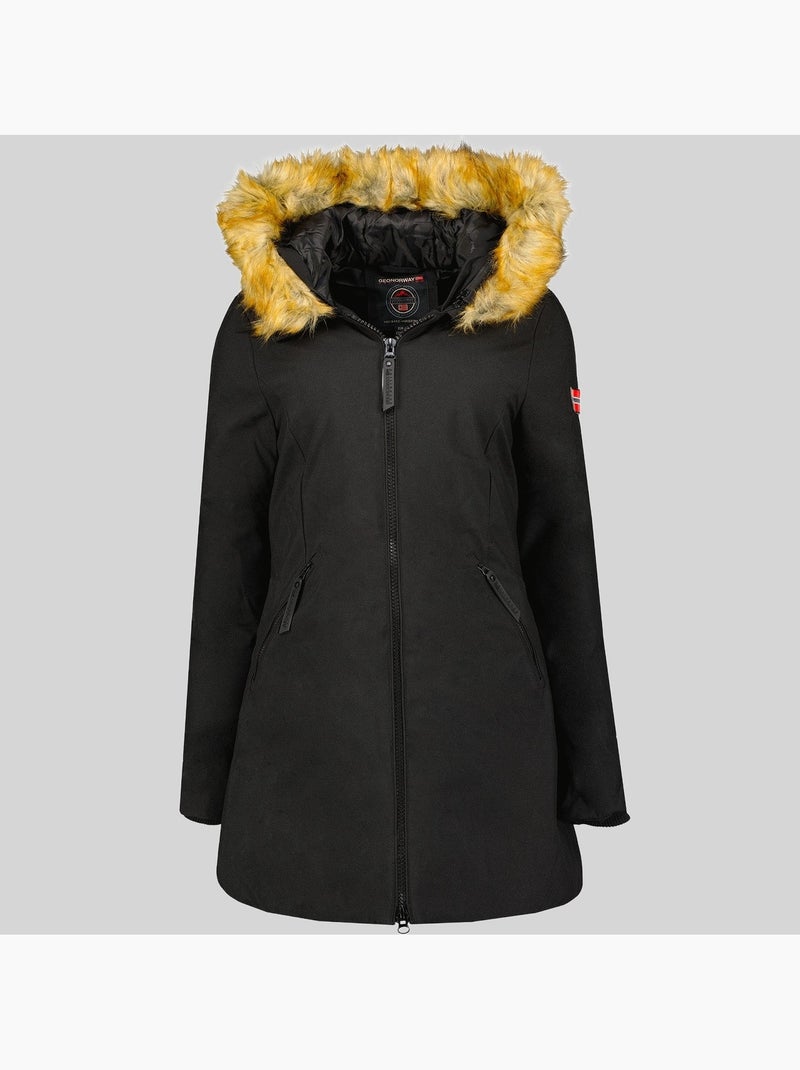 Parka con capucha adelaide – geographical norway Negro - Kiabi
