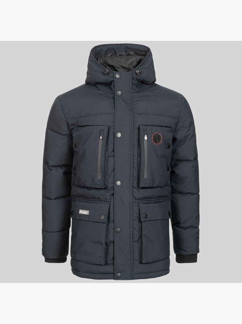 Parka con capucha albert – geographical norway Azul marino - Kiabi