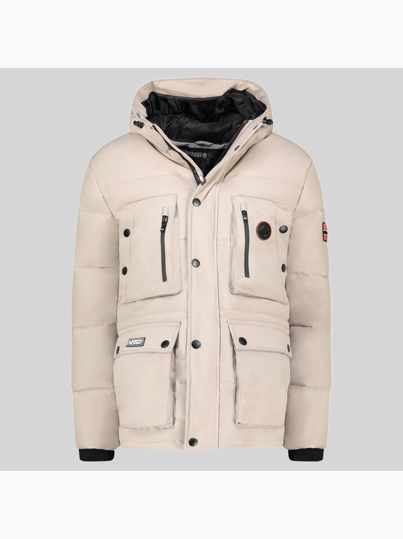 Parka con capucha albert – geographical norway Beige - Kiabi